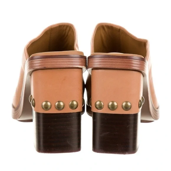 See by Chloe leather slides - Picture 4 of 5